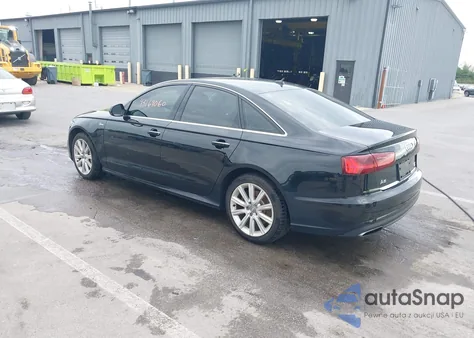 2016 Audi A6 3.0T Premium Plus из США, поврежденный, VIN WAUFGAFC9GN002353